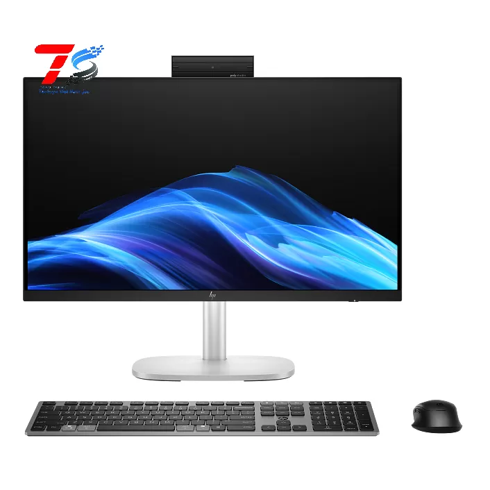 Máy tính để bàn HP EliteStudio 8 G1i 24 AIO (C3VC6PT) Core Ultra 5-235/16GB/512GB/27 inch QHD Touch/Win 11 Home/Bạc/1Y